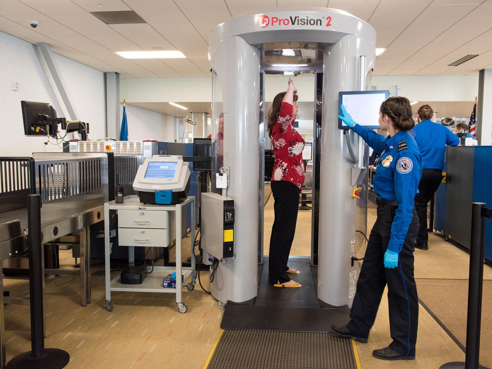 What Does The Airport Body Scanner See