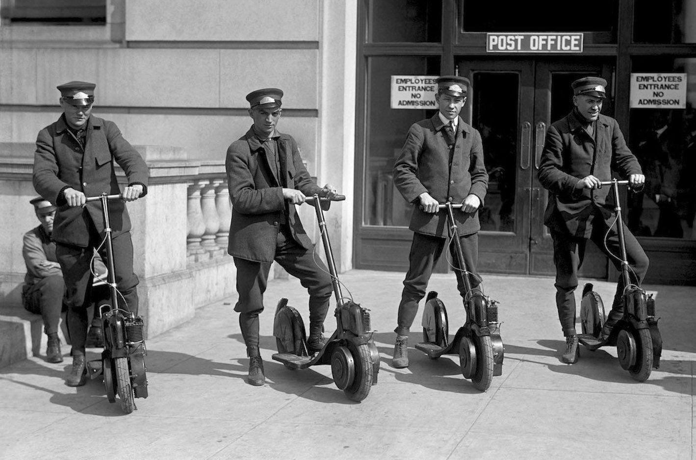 When Was The First Electric Scooter Invented