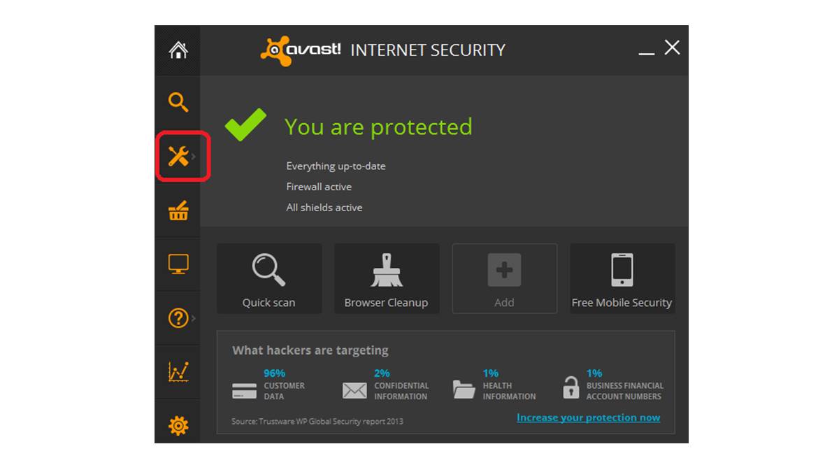 Where Do I Turn On My Avast Internet Security