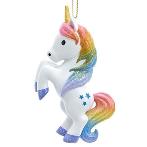 Whimsical Unicorn Ornament for Christmas Tree Decoration