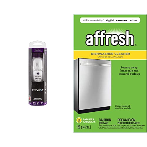 Whirlpool Refrigerator Filter & Affresh Dishwasher Cleaner