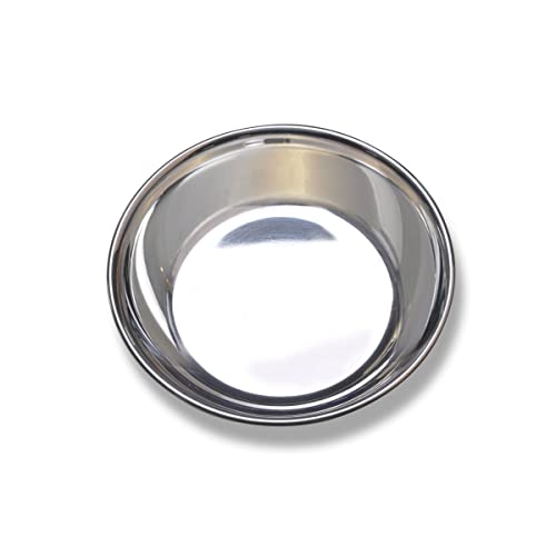 Whisker-Friendly Stainless Steel Cat Bowl