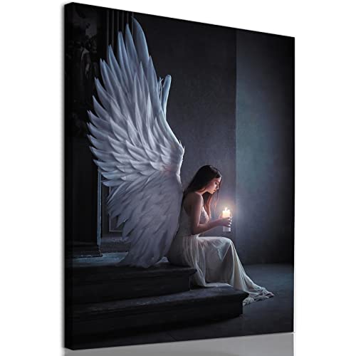 White Angel Painting Poster