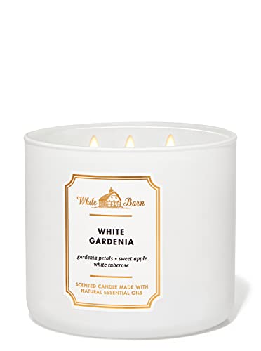 White Barn White Gardenia 3-Wick Candle