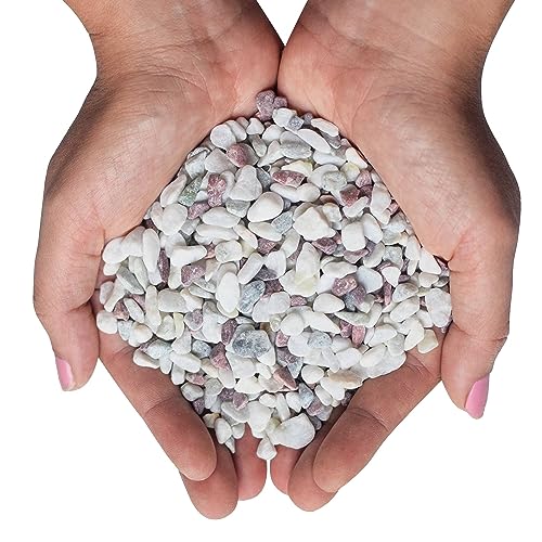 White Decorative Pebbles for Plants and Vases