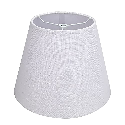 White Lamp Shade ALUCSET Barrel TC Cloth Small Lampshade