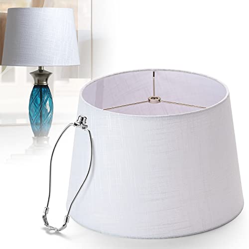 White Lamp Shade - Medium Lamp Shades for Table and Floor Lamps