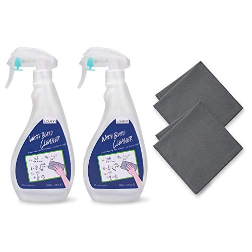 Whiteboard Cleaning Spray with Cloths
