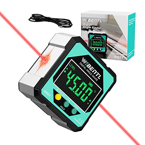 WIBENTL Digital Angle Finder-Electronic Level-Laser Level