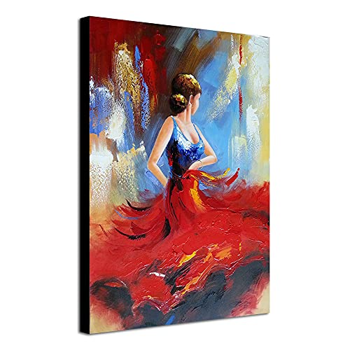 Wieco Art Dancing People Oil Paintings