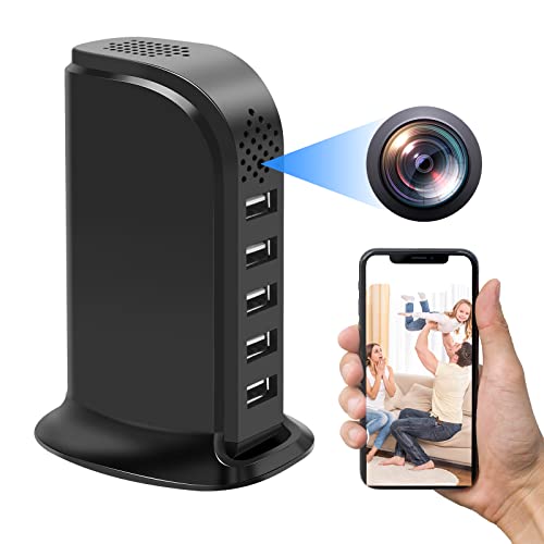 WiFi USB Charger Hidden Camera 1080P HD Indoor Security Spy Camera