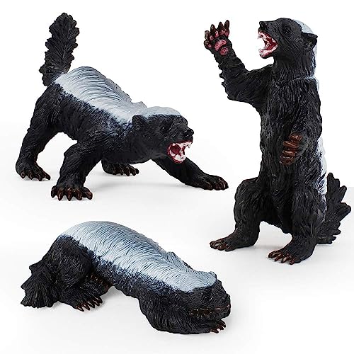 Wild Badger Plastic Figurines