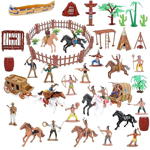 Wild West Cowboys & Indians Play Set