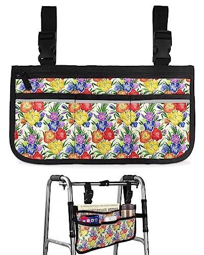 Wildflower Spring Flowers Wheelchair Bag