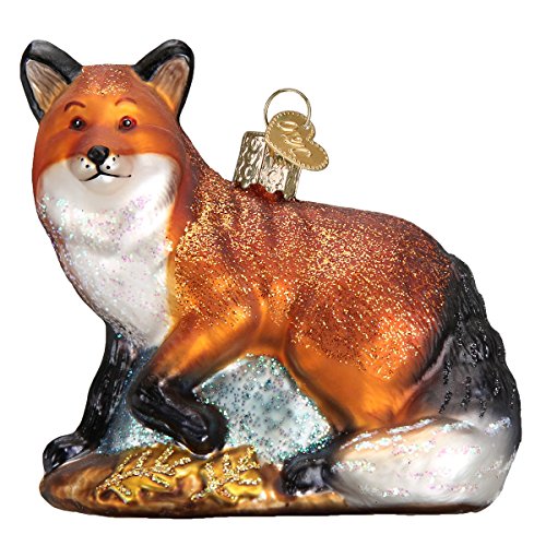 Wildlife Animals Glass Blown Ornaments for Christmas Tree