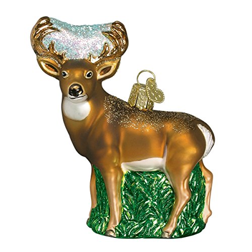 Wildlife Animals Glass Blown Ornaments for Christmas Tree