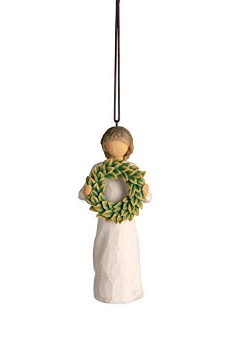 Willow Tree Magnolia Ornament, Sculpted Hand-Painted Figure