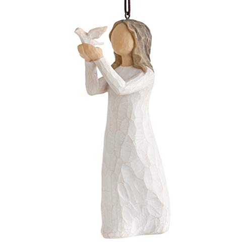 Willow Tree Soar Ornament, Sculpted Hand-Painted Figure