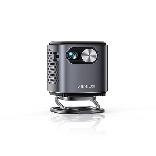 WiMiUS Mini Projector with Android TV