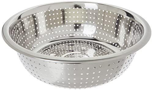 Winco Chinese Colander - Reliable Stainless Steel Medium-Sized Kitchen Tool
