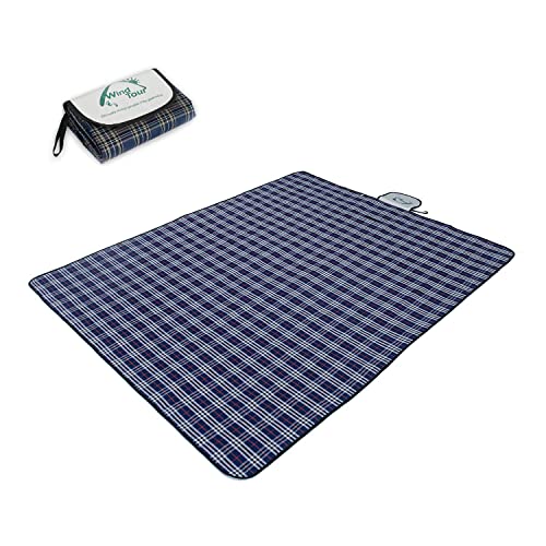 Wind Tour Picnic Blanket with Carry Strap