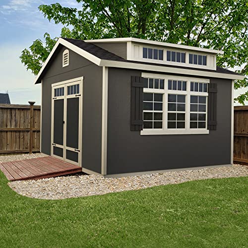 Windemere 10x12 Wooden Storage Shed with Floor