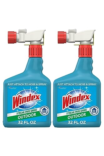 Windex Outdoor Glass Cleaner with Hose Attachment
