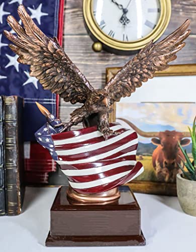 Wings of Glory Bald Eagle Statue
