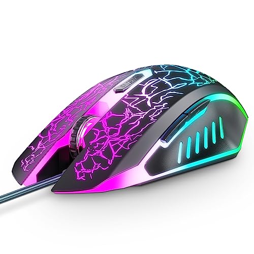 Wired Gaming Mouse with RGB Backlit