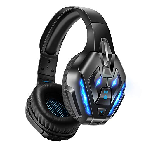 Wireless Bluetooth Gaming Headset with Detachable Mic