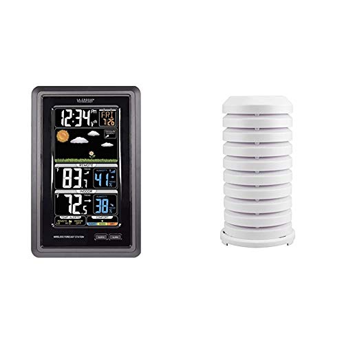 Wireless Color Forecast Station with Temperature Alerts