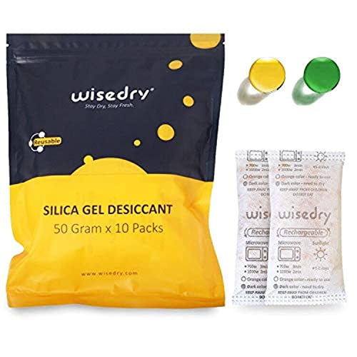 Wisedry Silica Gel Desiccant Packets