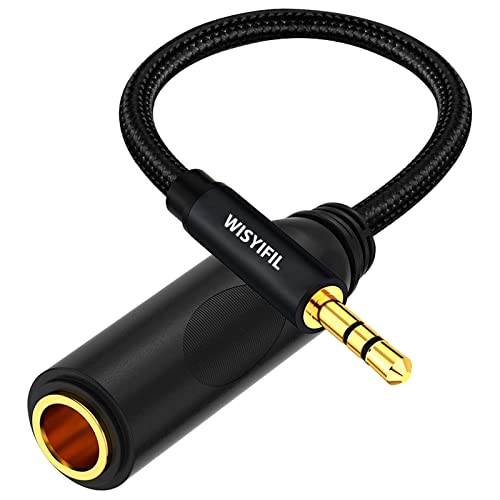 WISYIFIL 1/4 to 3.5mm Headphone Cable Adapter