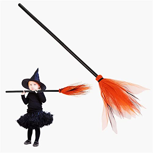 Witch Broom for Halloween Costume Party Decor