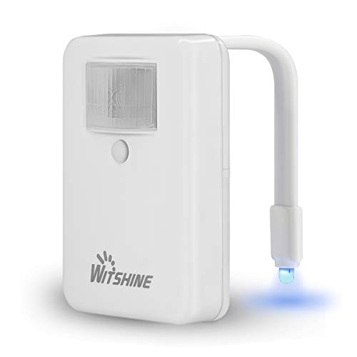 Witshine Toilet Night Light - Motion Sensor LED Bowl Nightlight