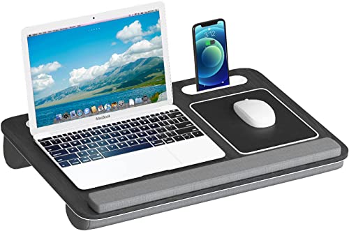 Wodeer Lap Laptop Desk - All-in-One Portable LapDesk for Work and Comfort