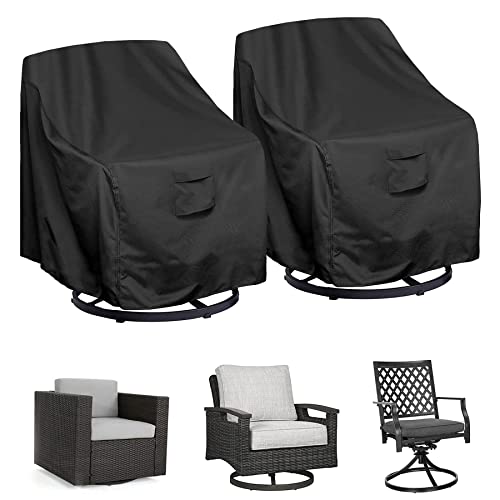 WOMACO Patio Swivel Chair Cover Waterproof