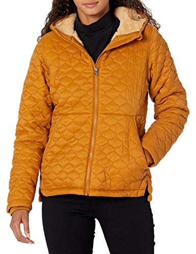 Women's Sherpa-Lined Hooded Puffer Jacket