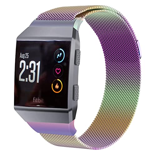 Wongeto Stainless Steel Magnetic Bands for Fitbit Ionic