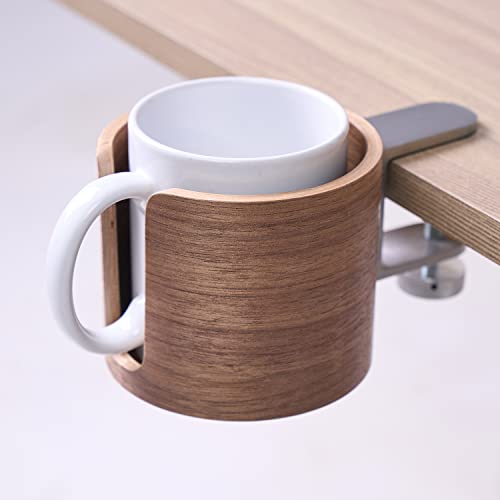 Wood Desk Cup Holder