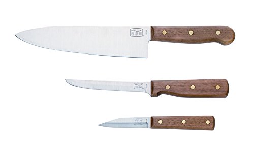 Wood Knife Set 8" Carbon Blister Pack