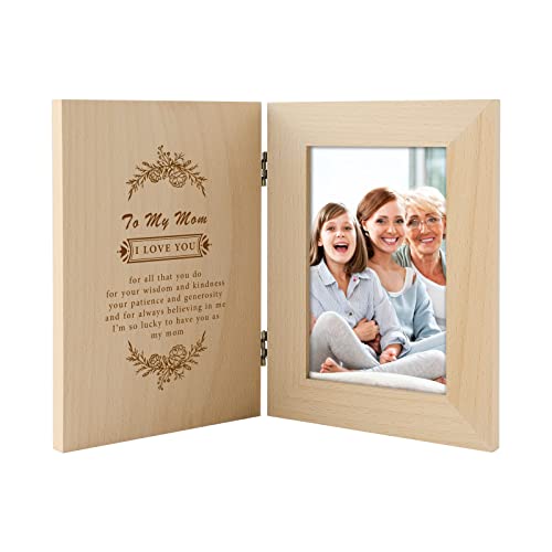 Wood Picture Frames Mom Gifts for Mom from Daughter Son