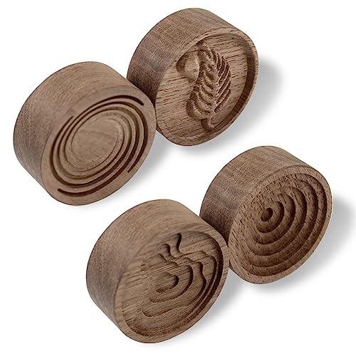 Wooden Aromatherapy Diffuser Set - 4 Pieces Pack