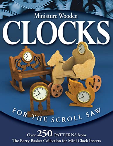 Wooden Clocks for Scroll Saw - Over 250 Patterns