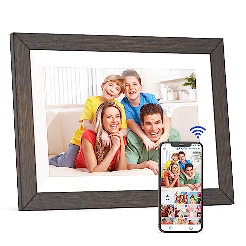 Wooden Electronic Photo Album - 10.1-inch Digital Picture Frames