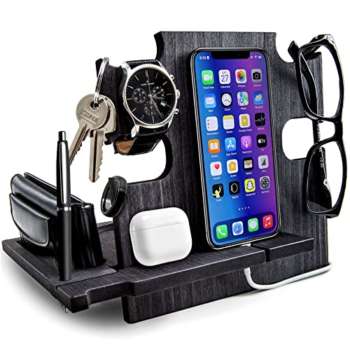 Wooden Phone Docking Station