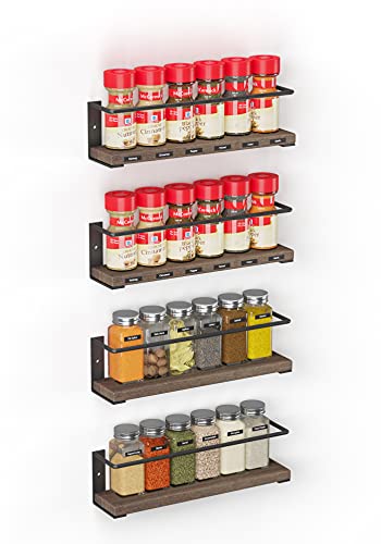 Wooden Spice Rack Organizer - Space-Saving Solution