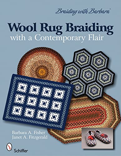 Wool Rug Braiding with a contemporary flair
