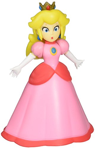 World of Nintendo Mario Brothers 86736 2.5" Princess Peach Action Figure