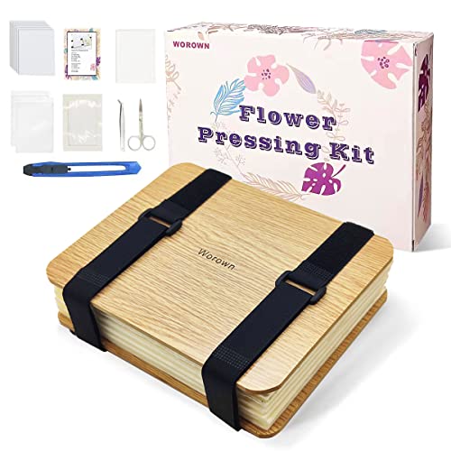 Worown Flower Press Kit